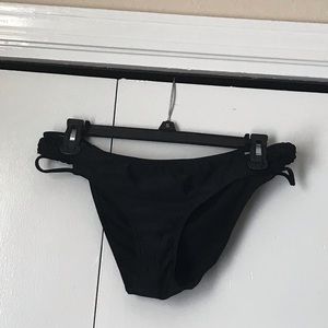 Black Hollister Low waisted Bikini Bottom